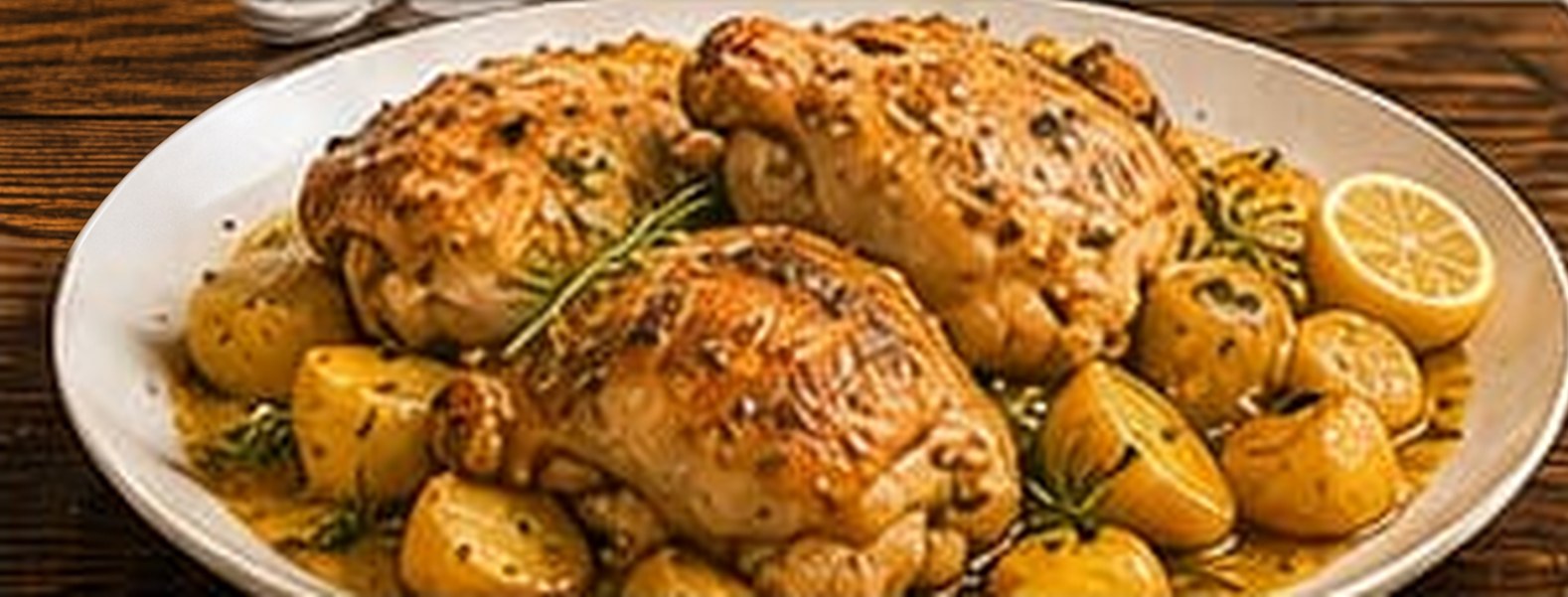 Paso 8: Decora y sirve. Sirve inmediatamente con rodajas de limón, perejil fresco y, si lo deseas, un poco más de gofio por encima.