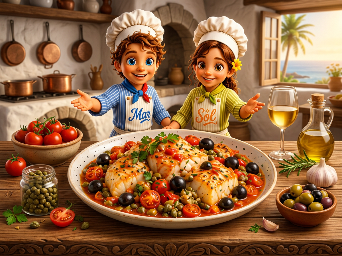 Bacalao a la Ghiotta con los chefs Sol y Mar